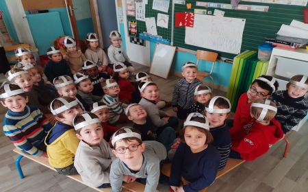 Galette des rois en classe de maternelle