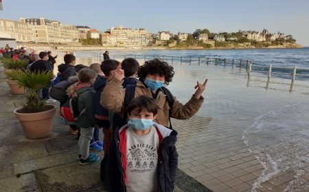 RETOUR A LA PISCINE DES CE ET DES CM DE L'ECOLE SAINTE ANNE