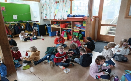 ECOLE SAINTE ANNE : TOUS SOLIDAIRES AVEC UN BOL DE RIZ