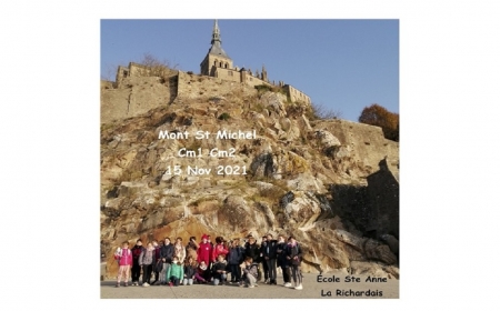 LES CM AU MONT ST MICHEL