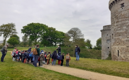 Visite du château de la Hunaudaye ce1/ce2