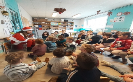 Contes de Noël chez les maternelles