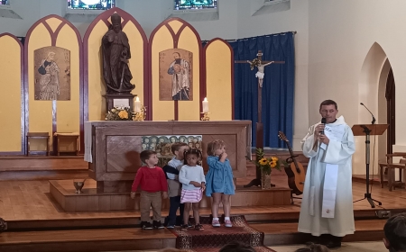 Bénédiction des élèves